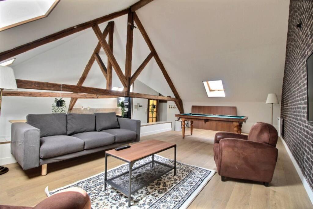 Grand Loft Proche Lille Centre Apartment Exterior foto