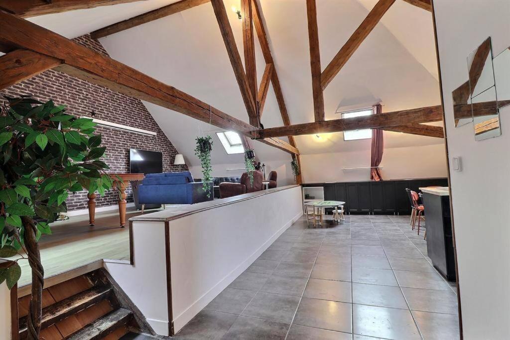 Grand Loft Proche Lille Centre Apartment Exterior foto